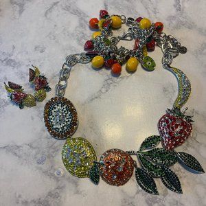 Sassy Jones Brand New Sasha Collection - Necklace, Earrings and Bracelet